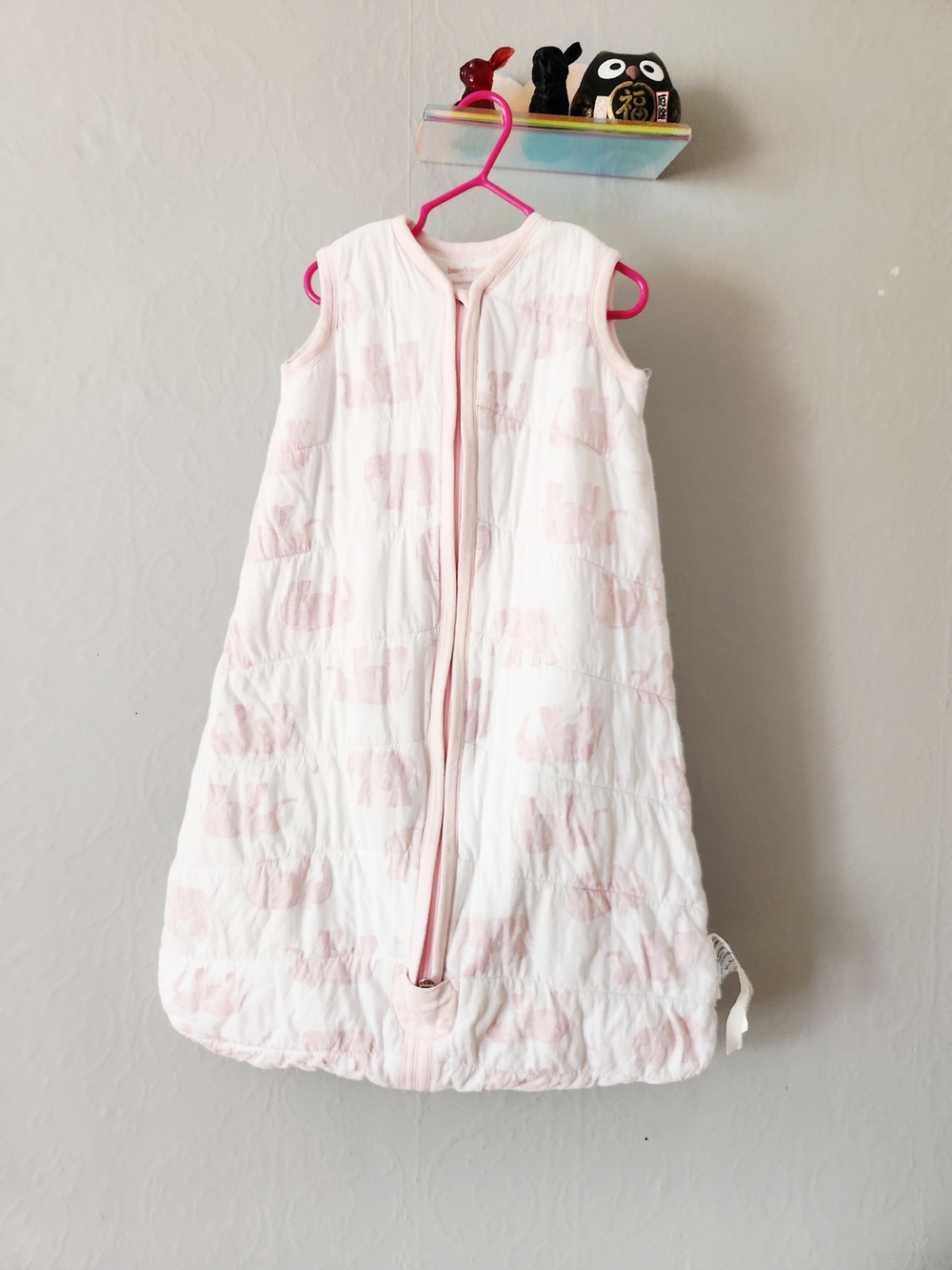 Burt's Bees 6-12 Month Organic Cotton Elephant Sleep Sack